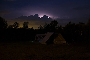 Rainshower Prints: Storm and lightning