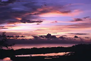 Netherlands Antilles Prints: Sunset