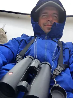 Human Prints: Tired birdwatcher on deck