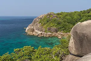 2019 Prints: A view from above of Ko Miang, island