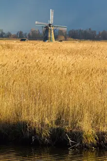 Unesco Prints: Windmills at Kinderdijk