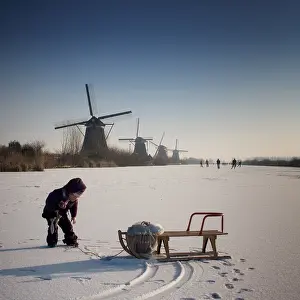 Schaatsen Prints: Winter
