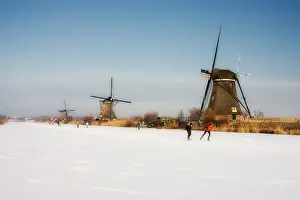 Schaatsen Prints: Winter