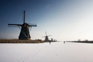 Schaatsen Prints: Winter